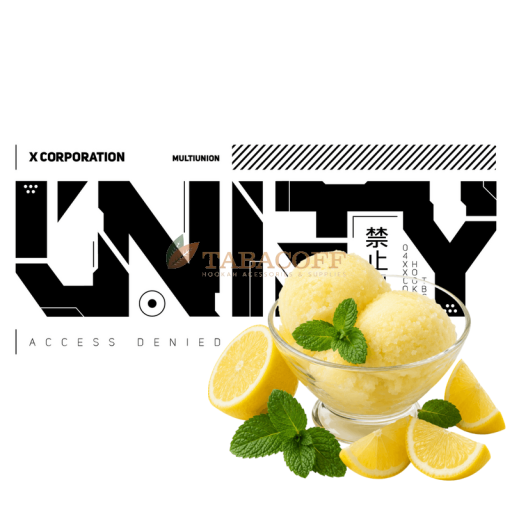 Тютюн для кальяну Unity Lemon mint sorbet (Лимонно-м'ятний сорбет) 100 гр